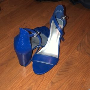 Dark blue heels
